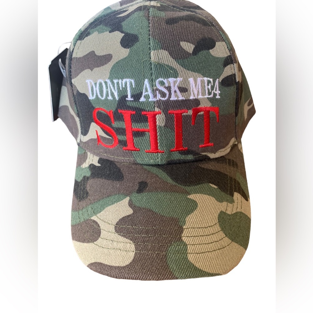 Don’t Ask Me hat.  NWT